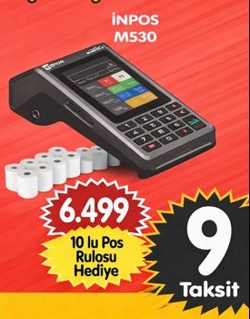 Inpos M530 Yazar Kasa Pos (Peşin Fiyatına 9 taksit)